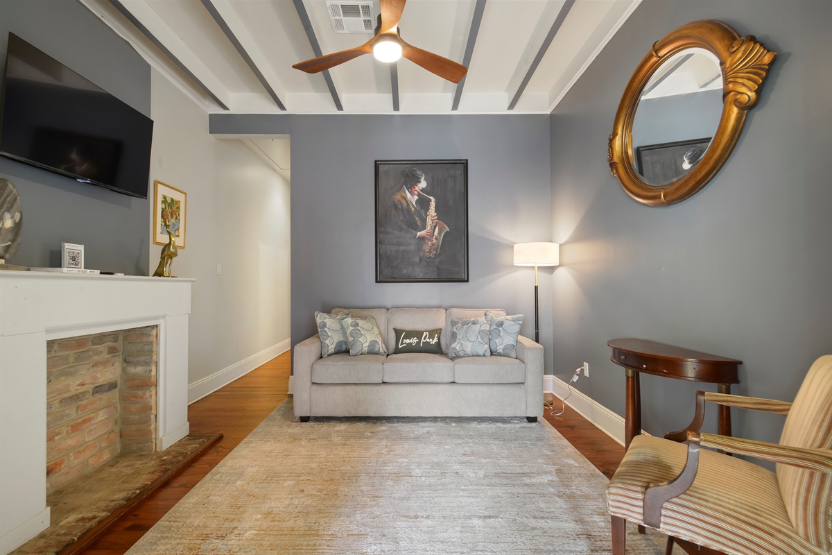Living Room of the Bolden Guest House