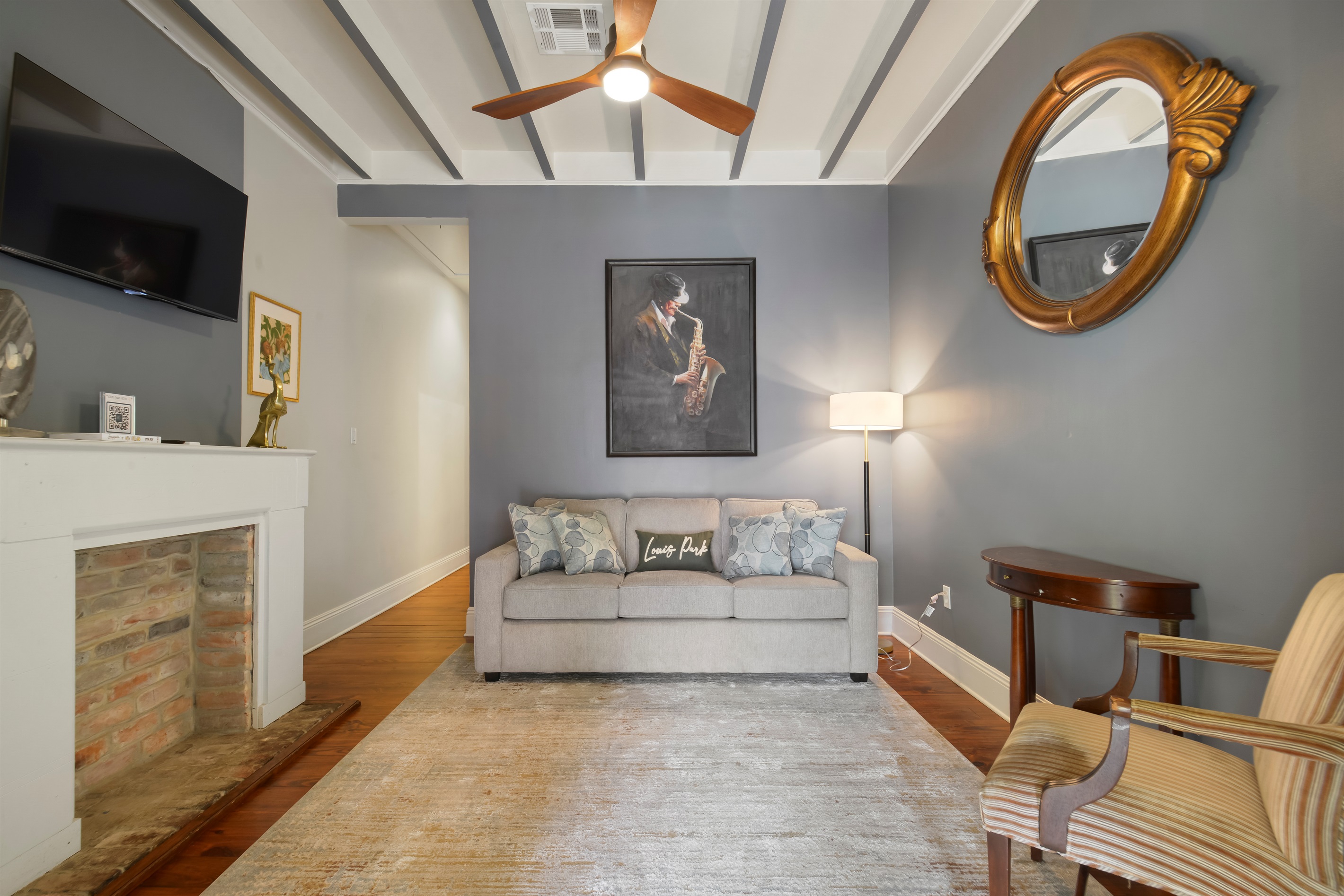 Living Room of the Bolden Guest House