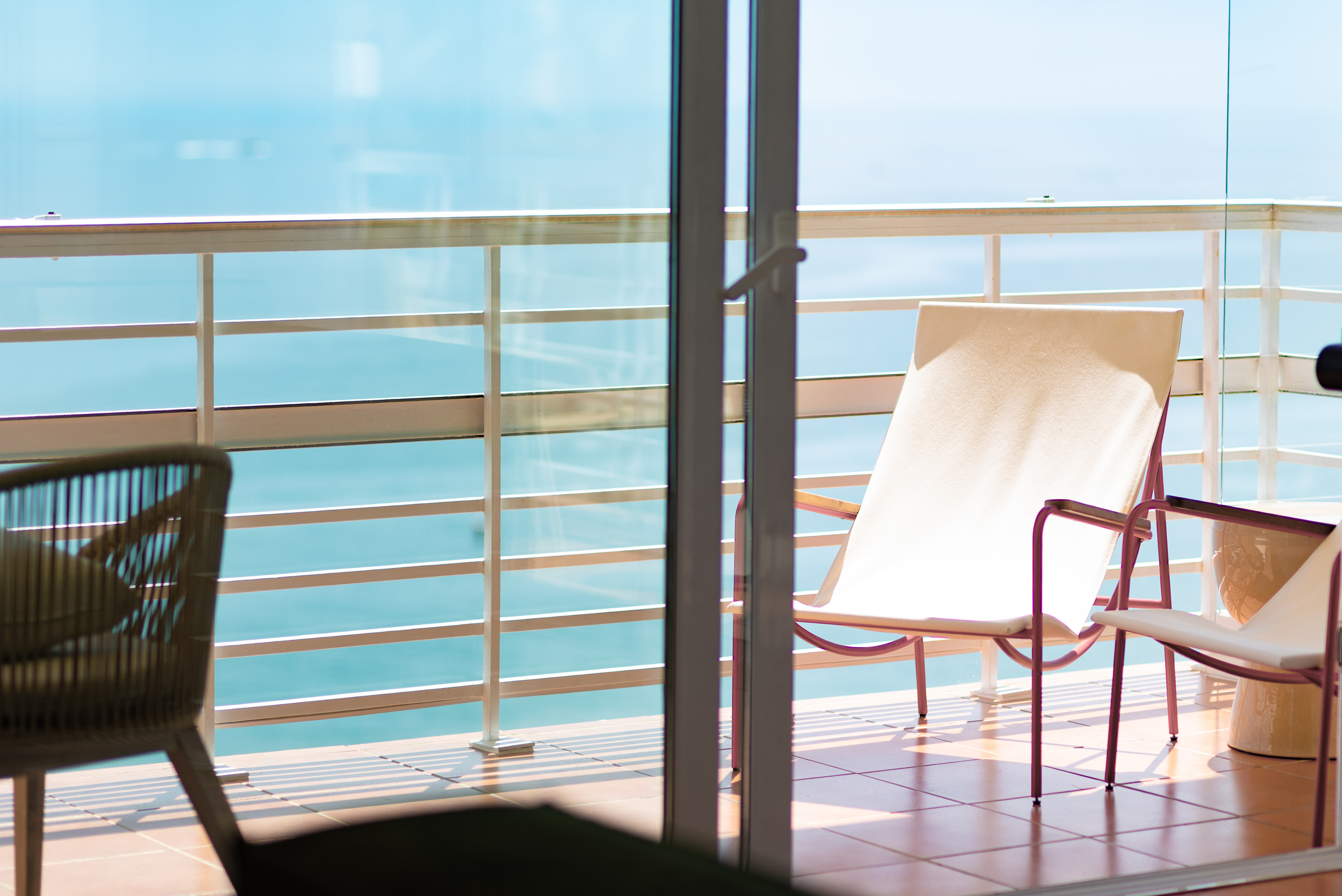 Sun batching on your private balcony