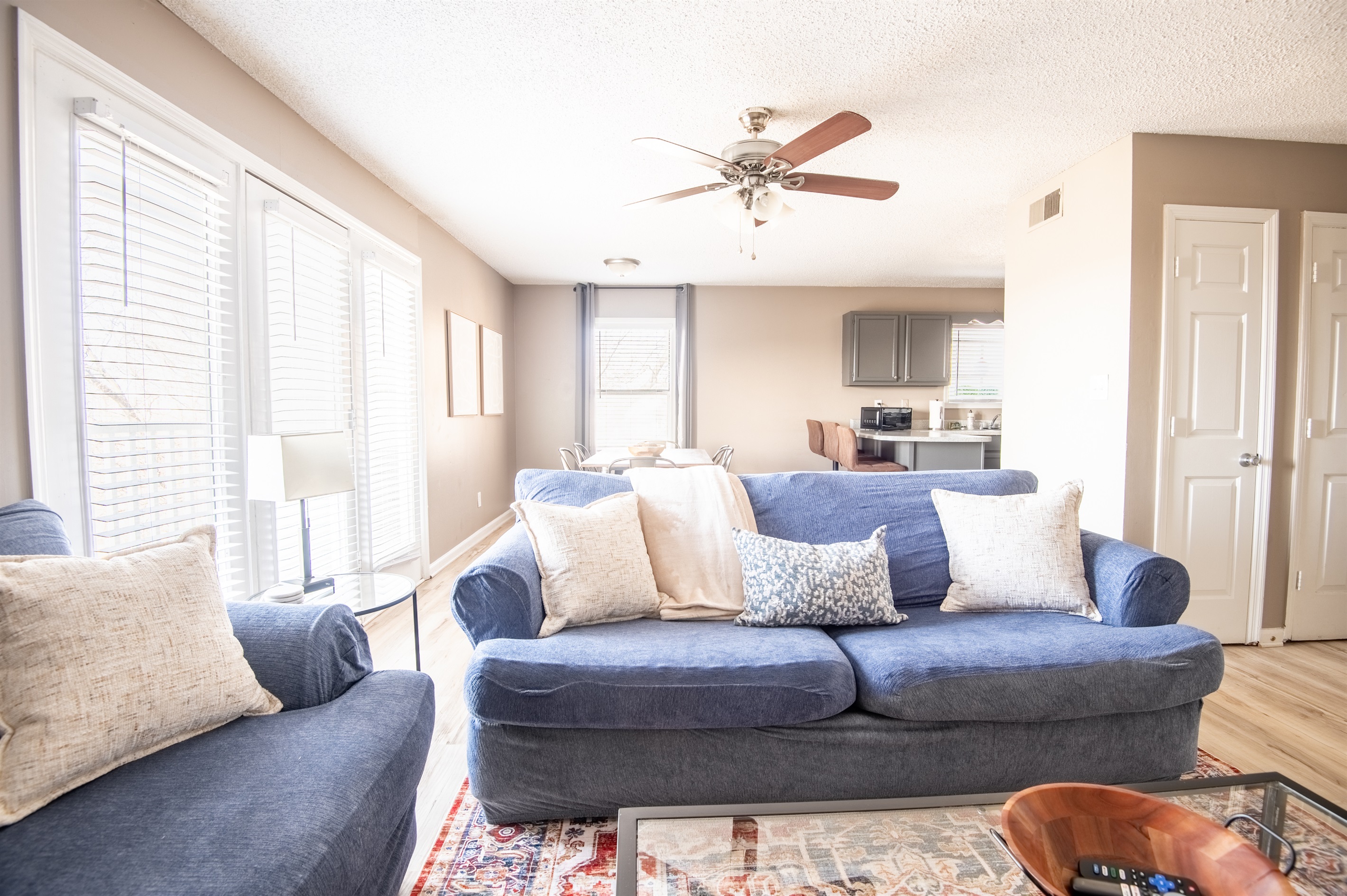 Unit E's couches are designed with a special touch of comfort for your premier relaxation.