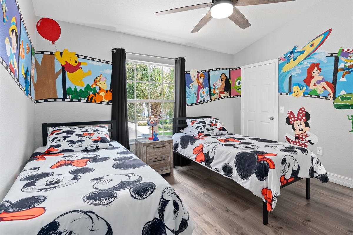 Mickey & Minnie’s Genie-ous Reel Room — a favorite with little Disney fans