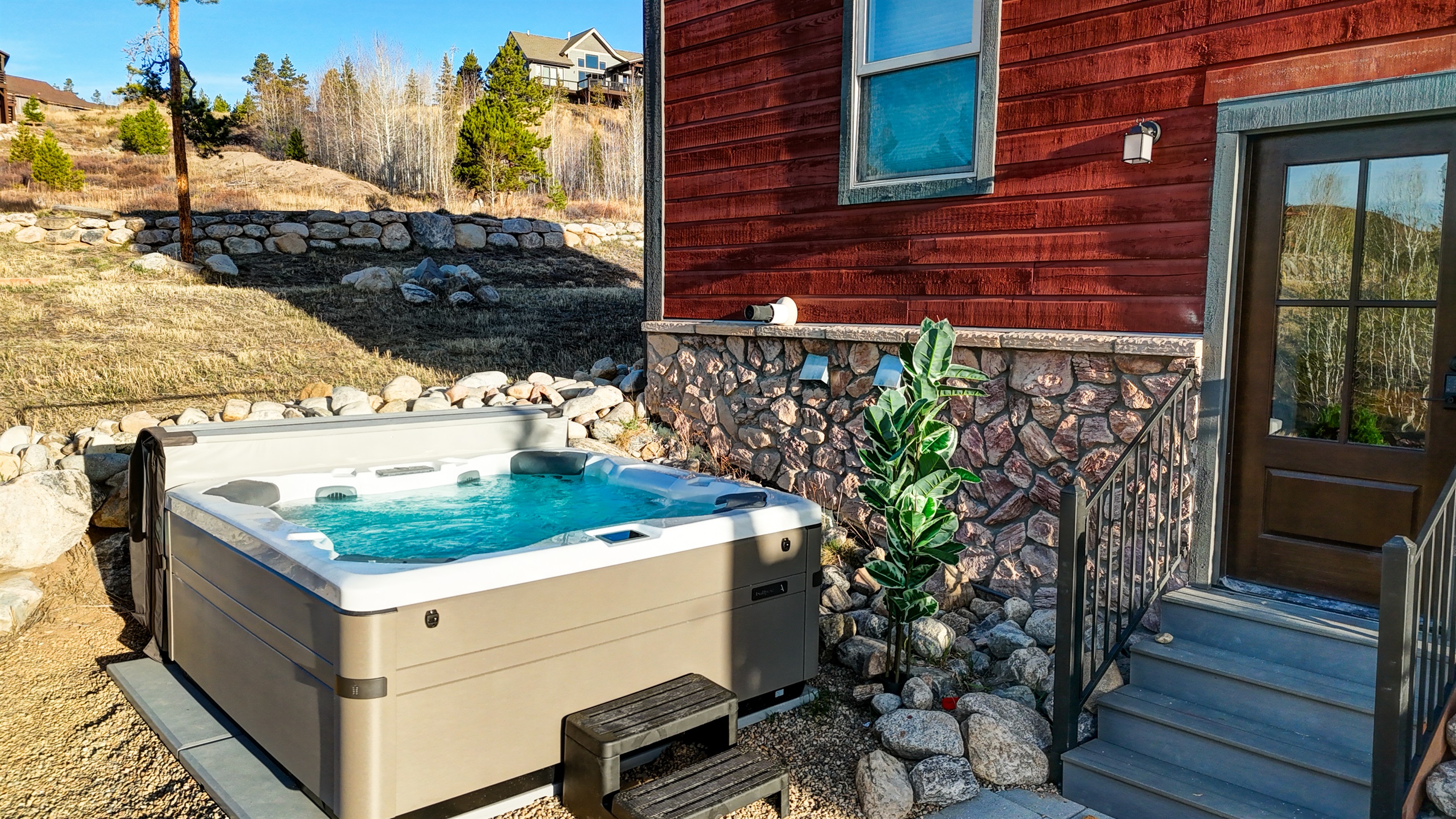 This is mountain living at its finest.