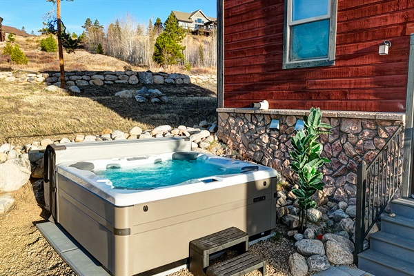 This is mountain living at its finest.
