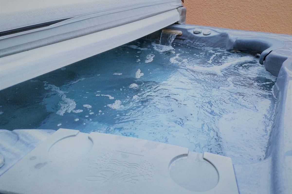 With your private Spa