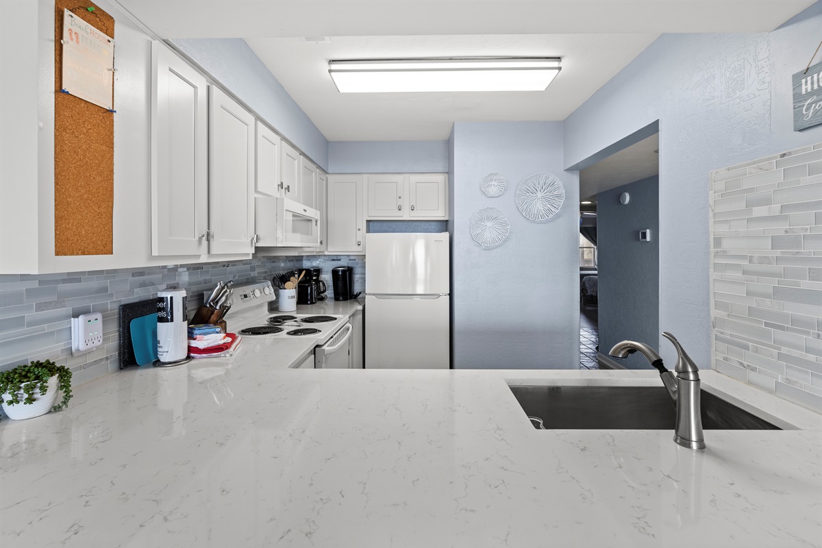 Updated Kitchen area with everything you will need