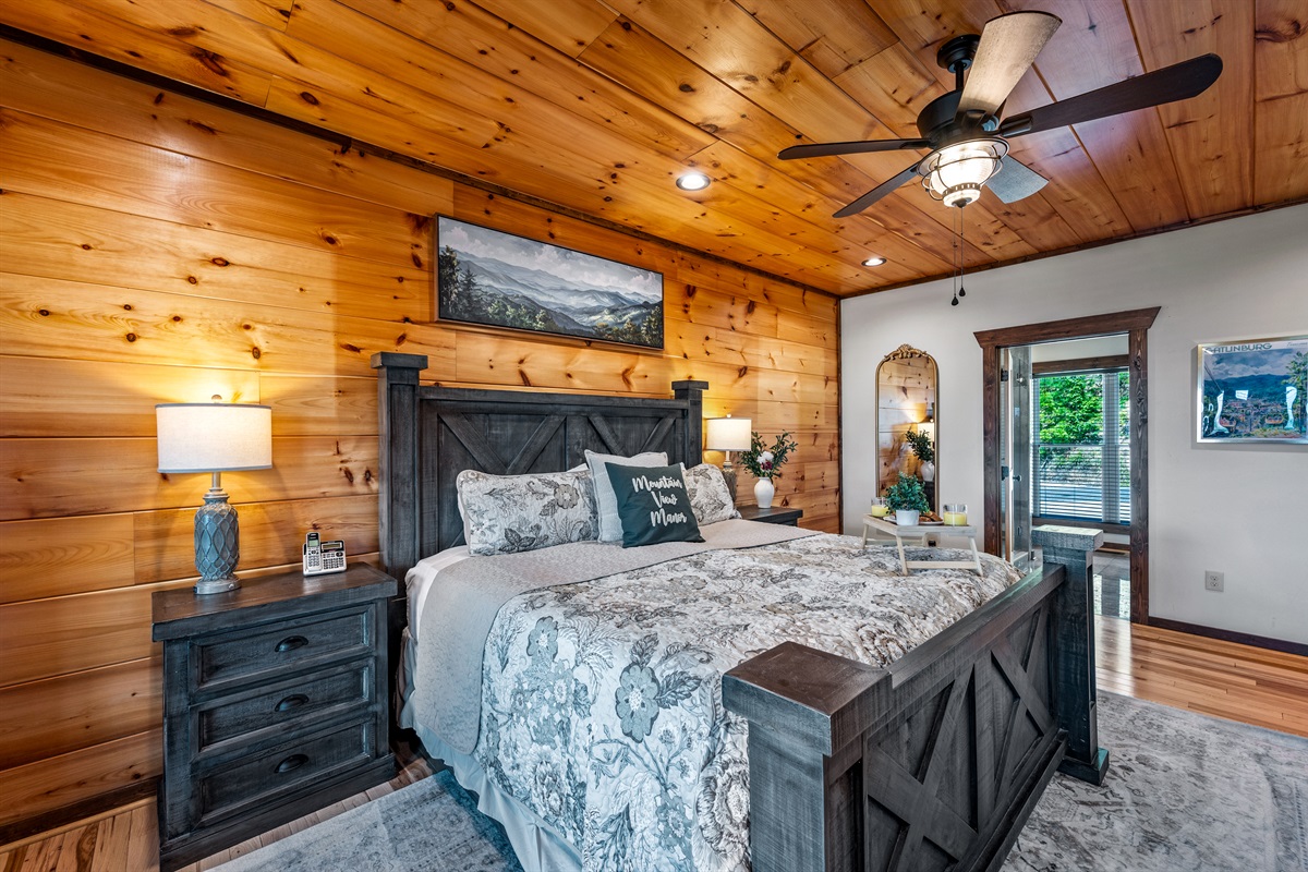 Main Level King Bedroom