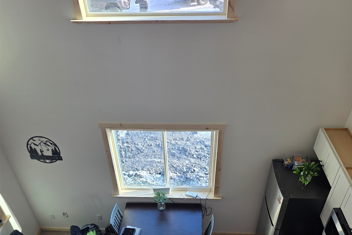 View of main floor from loft.