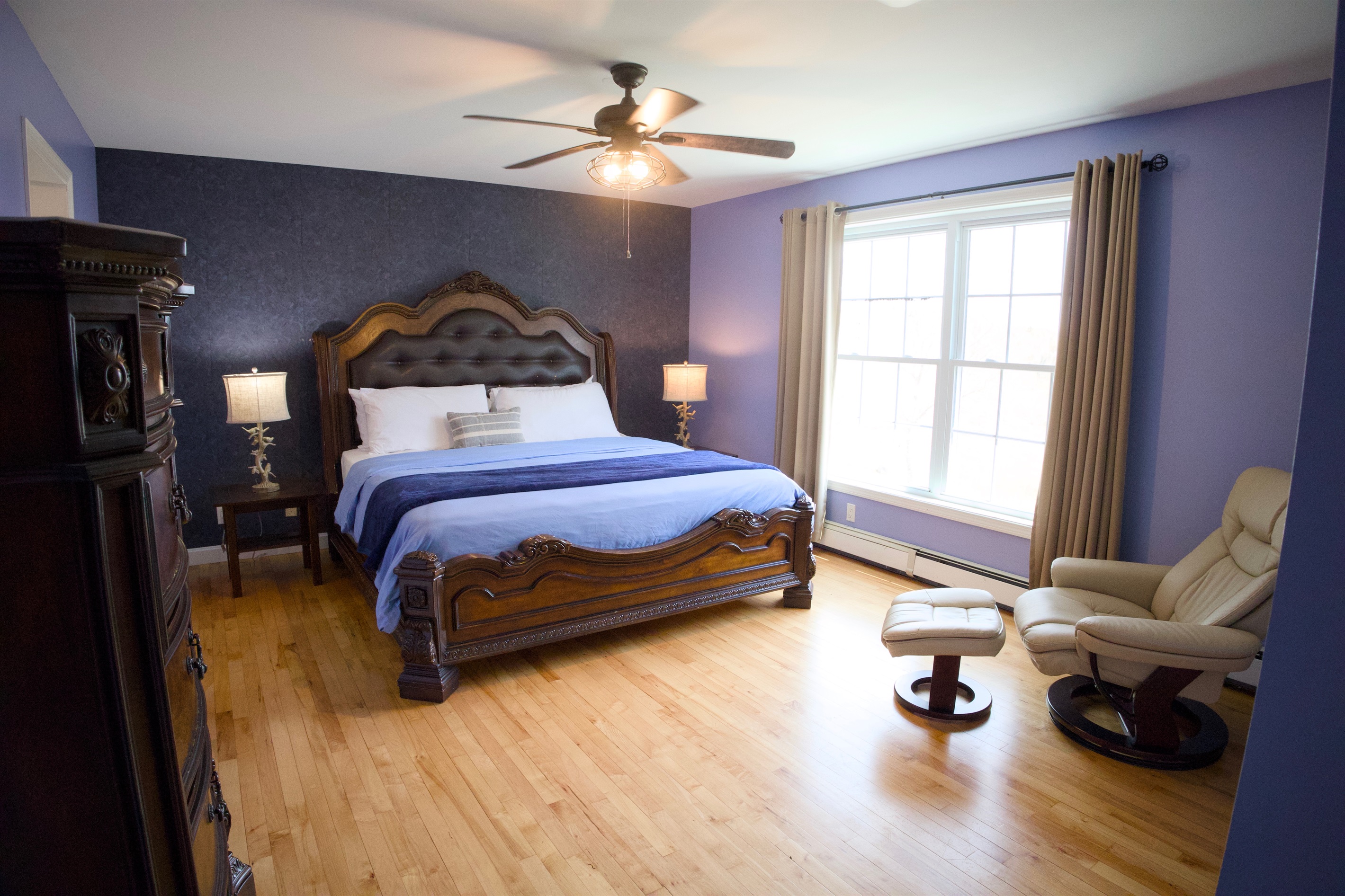 Primary Ensuite; K bed