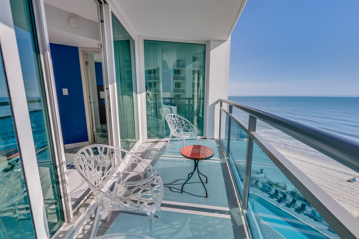 Breathtaking Views from Balcony!