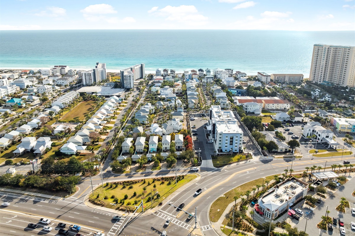 Wake up, walk out, and sink your toes in the sand!