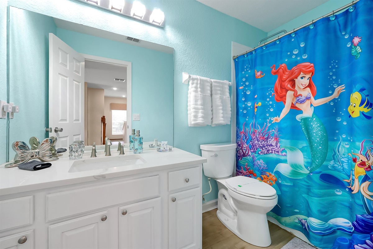Ariel Bathroom Upstairs