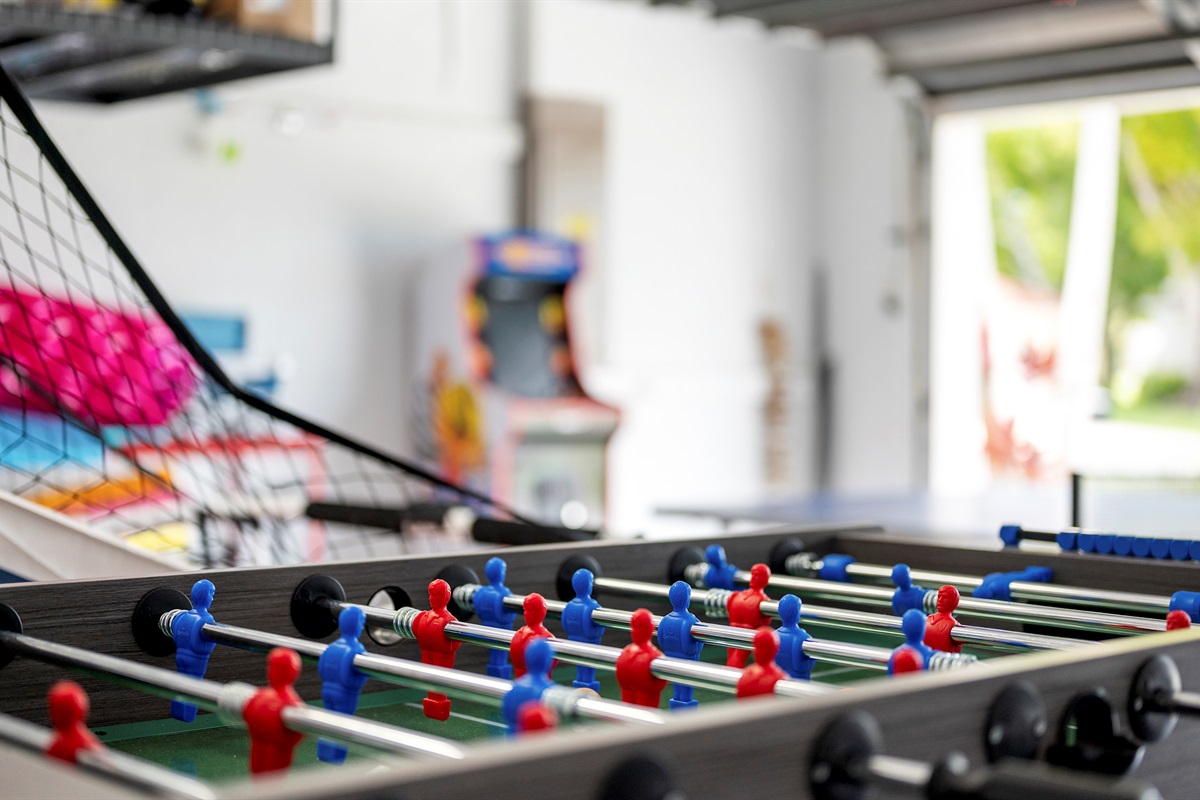Game on: this garage the ultimate rec room
