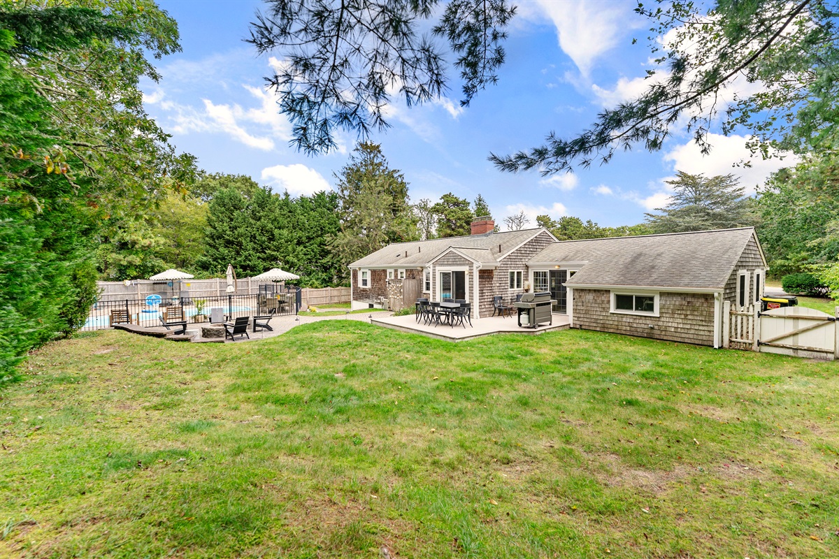 Take in the whole picture of our house waiting for you!