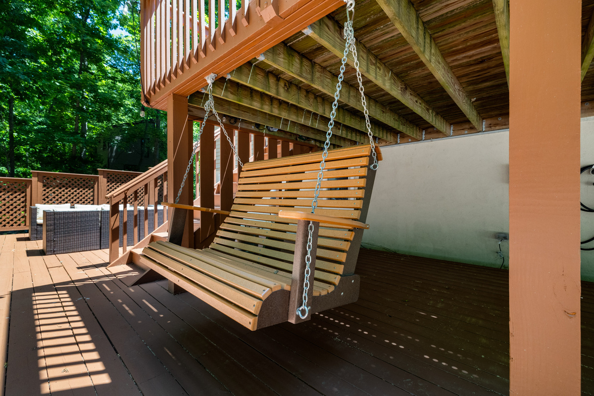 Chair swing with a view