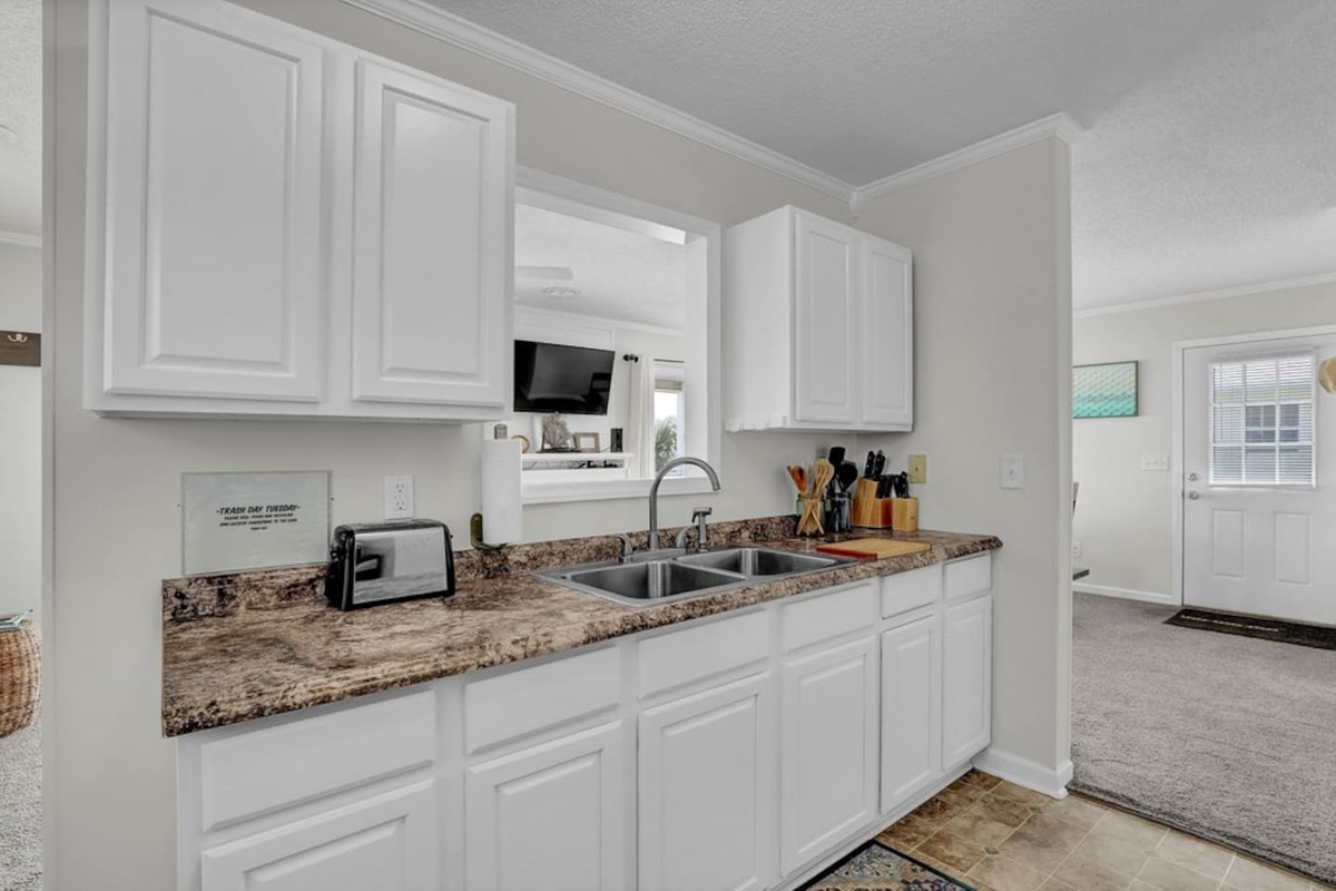 Upper level kitchen