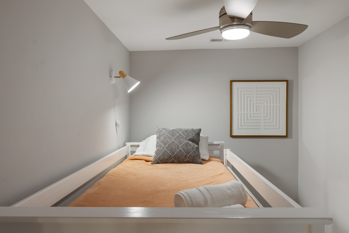 Bed linens provided