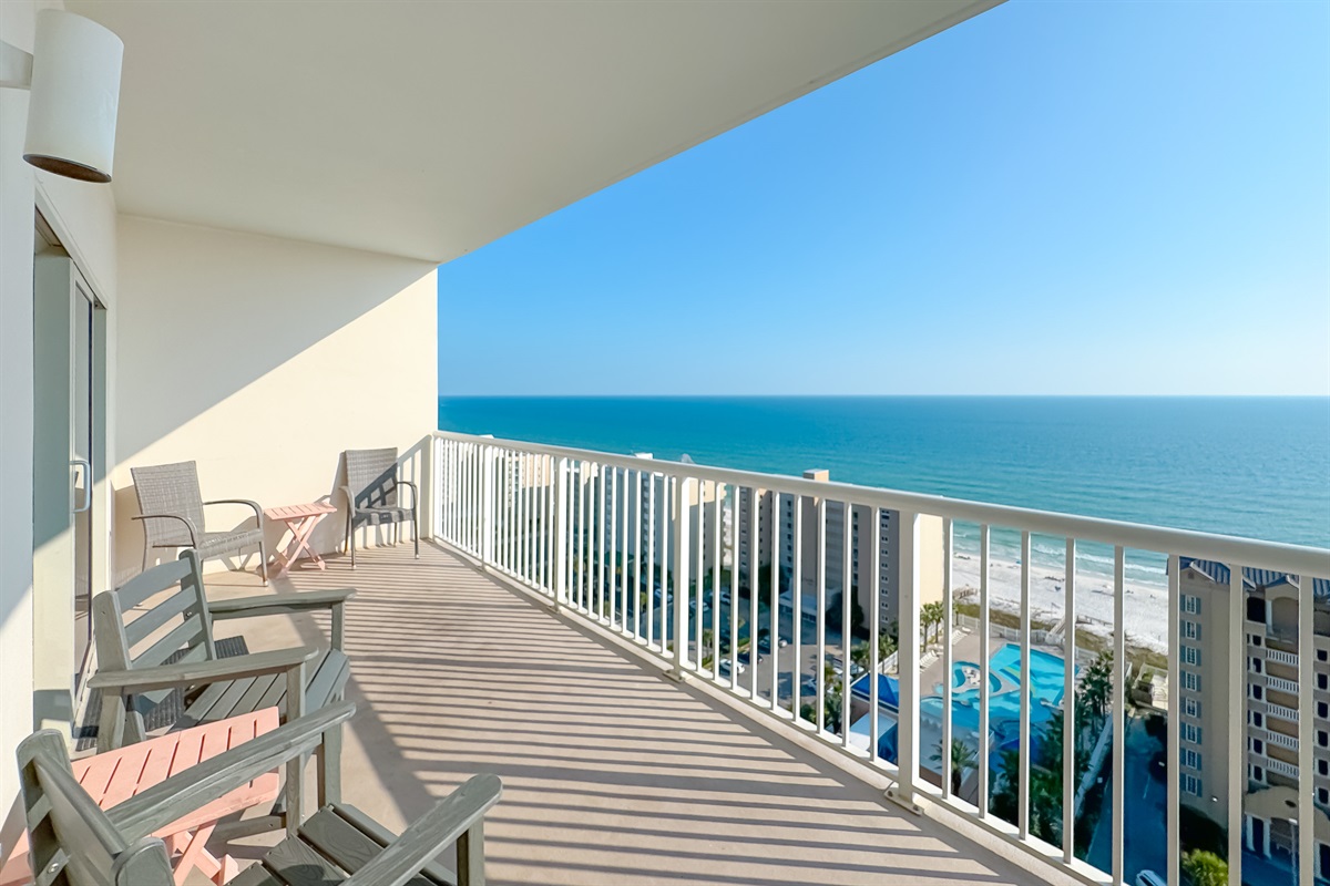 16th Floor View! - Wake up to this stunning panoramic view of the beach.  Your dream vacation starts here.