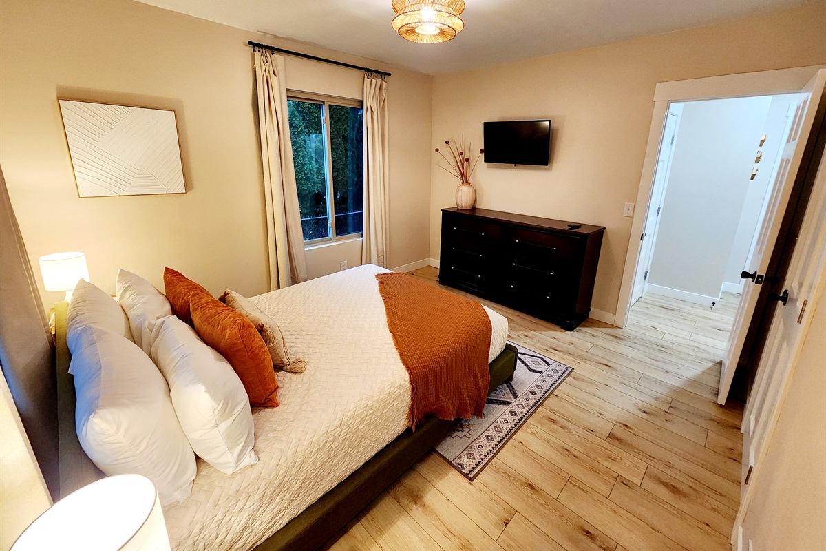 All bedrooms included a smart tv to watch your favorite TV show while laying in bed.