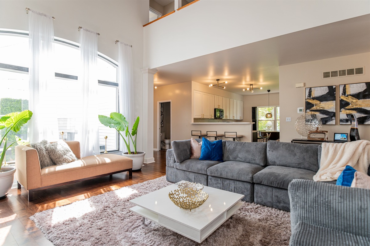 Plenty of seating for big groups &ndash; perfect for holiday dinners and game nights.