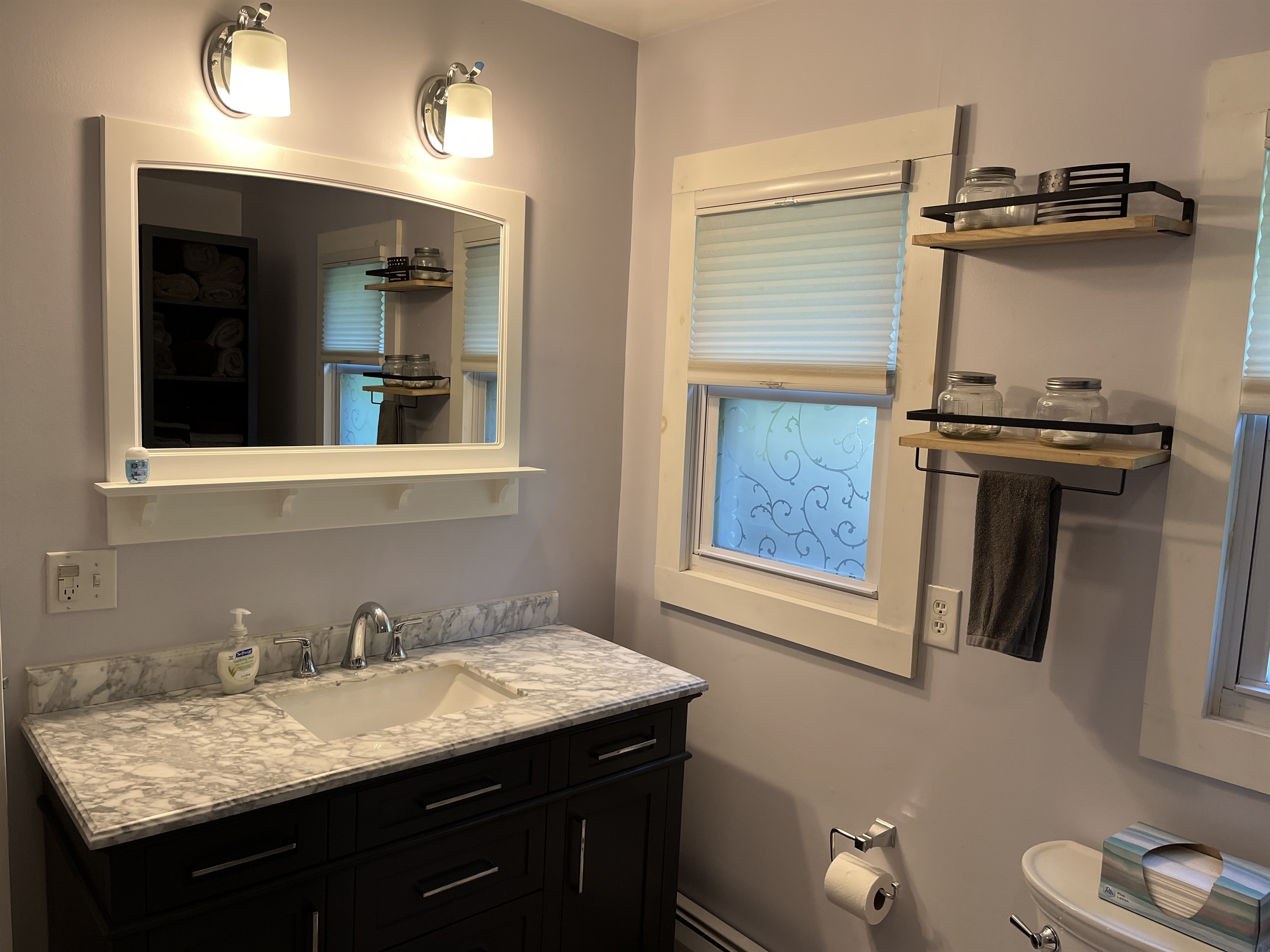 Renovated bathroom