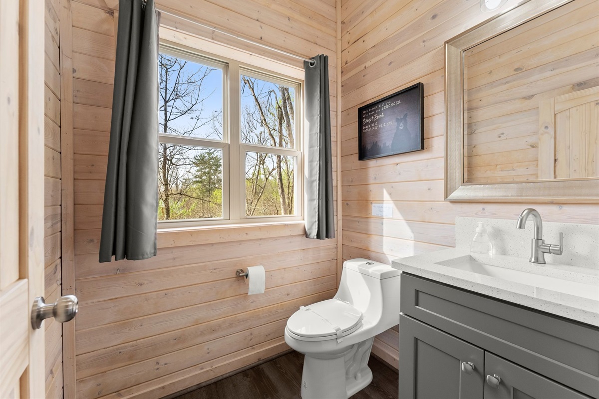 Private Restroom Upstairs