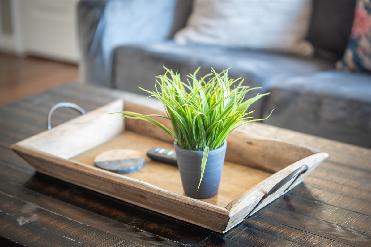 Intentional accents make everything just a bit more homey to help the space feel more welcoming.