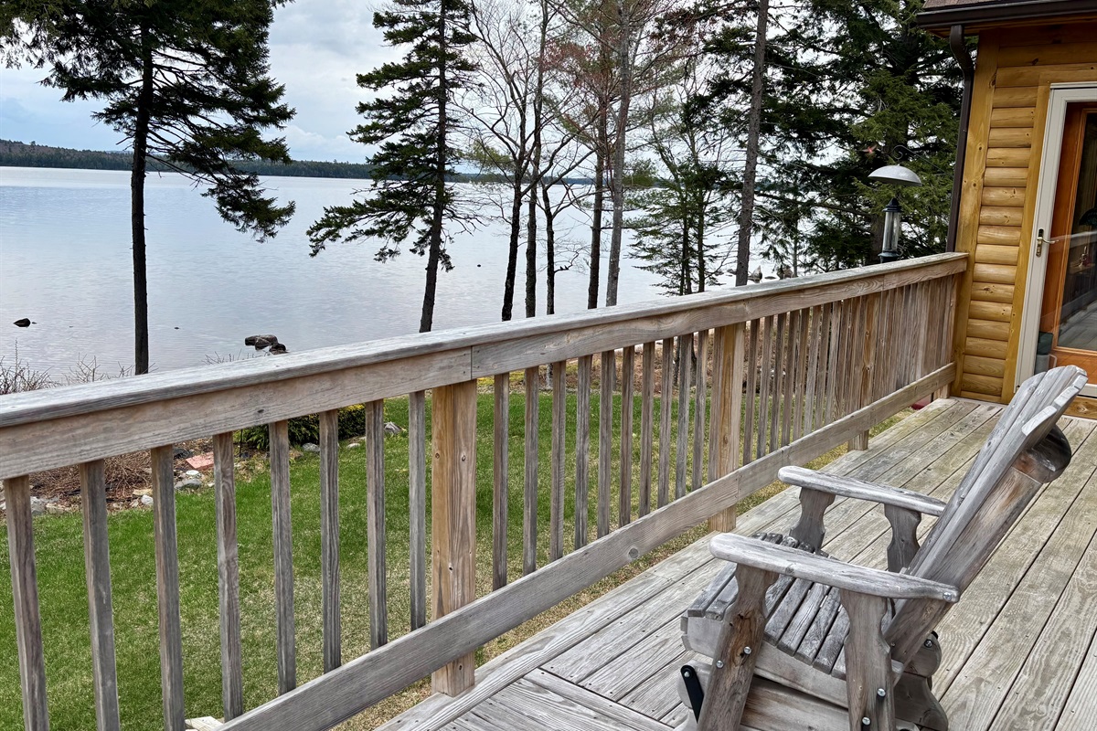 Views from the deck