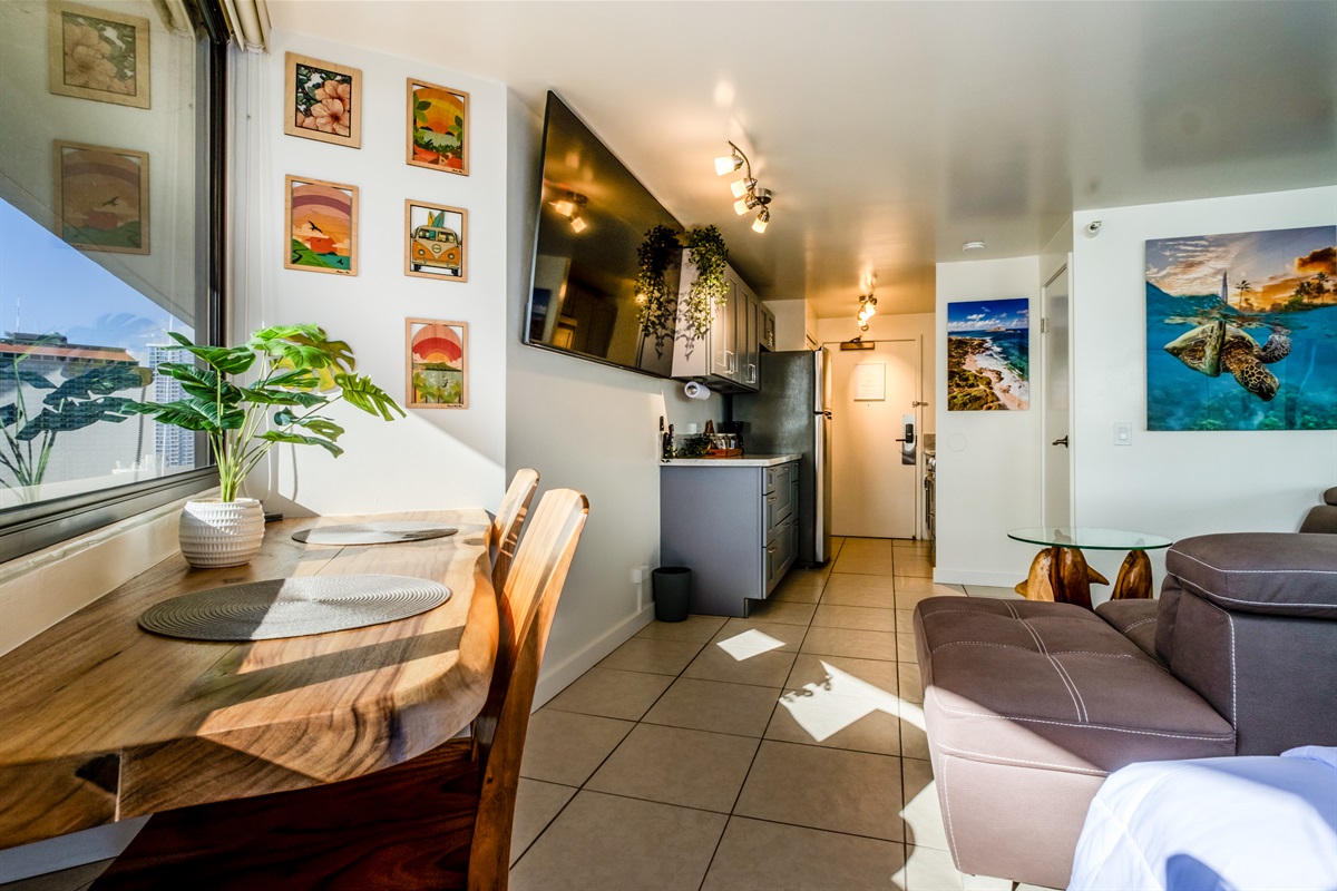 Relax in modern island comfort just steps from Waikiki Beach — this stylish vacation rental blends contemporary amenities with tropical charm, offering a serene retreat in the heart of paradise.
