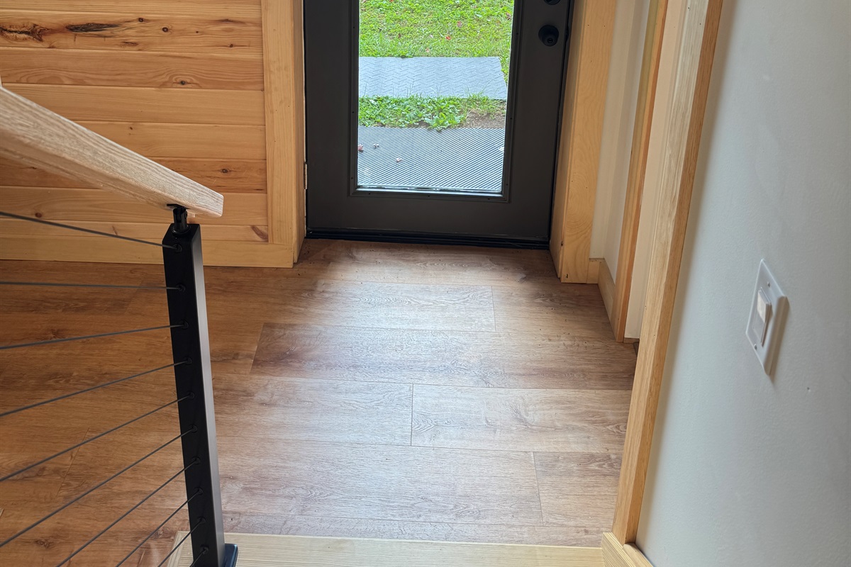 Stairs to lower level