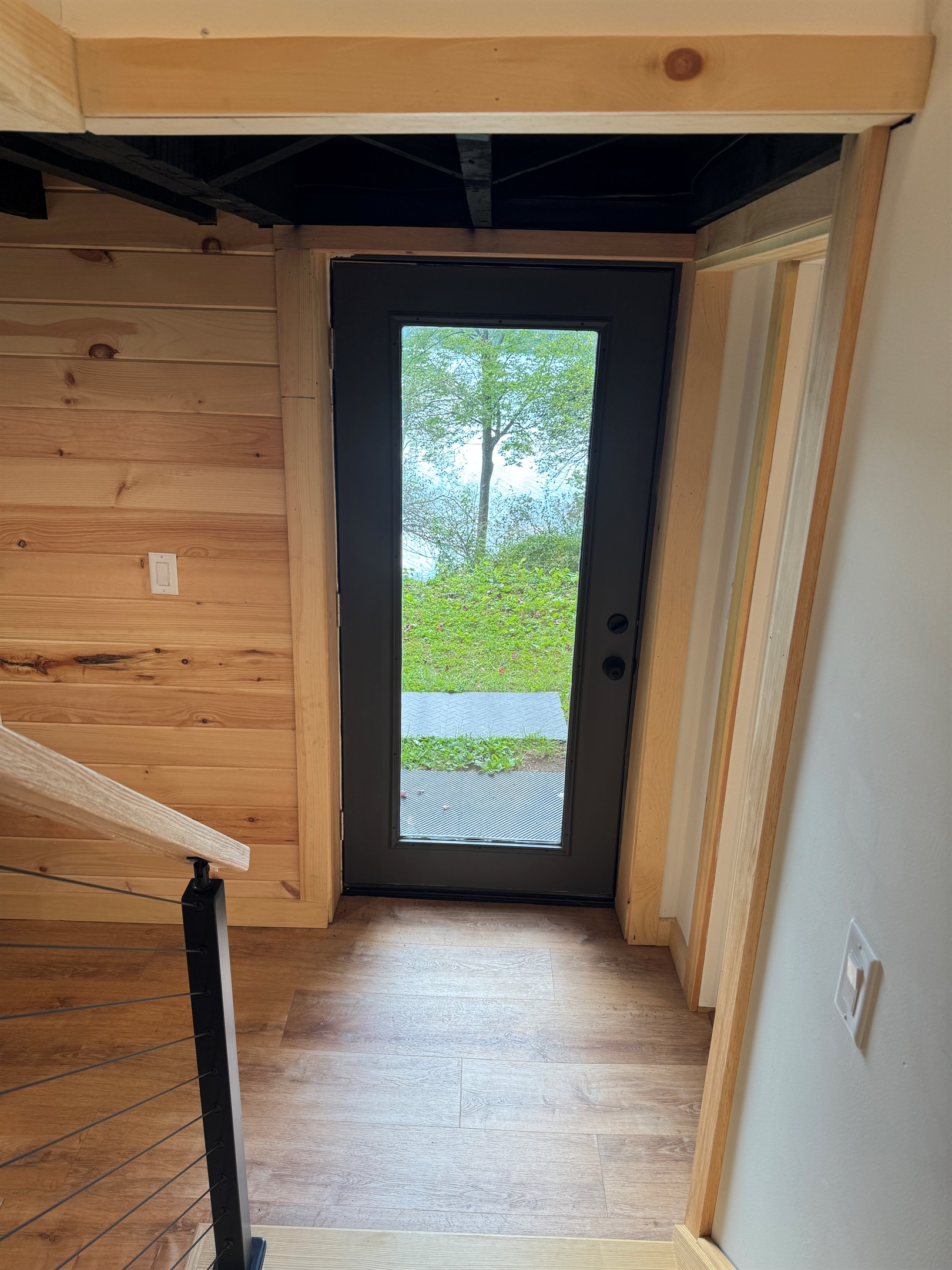 Stairs to lower level