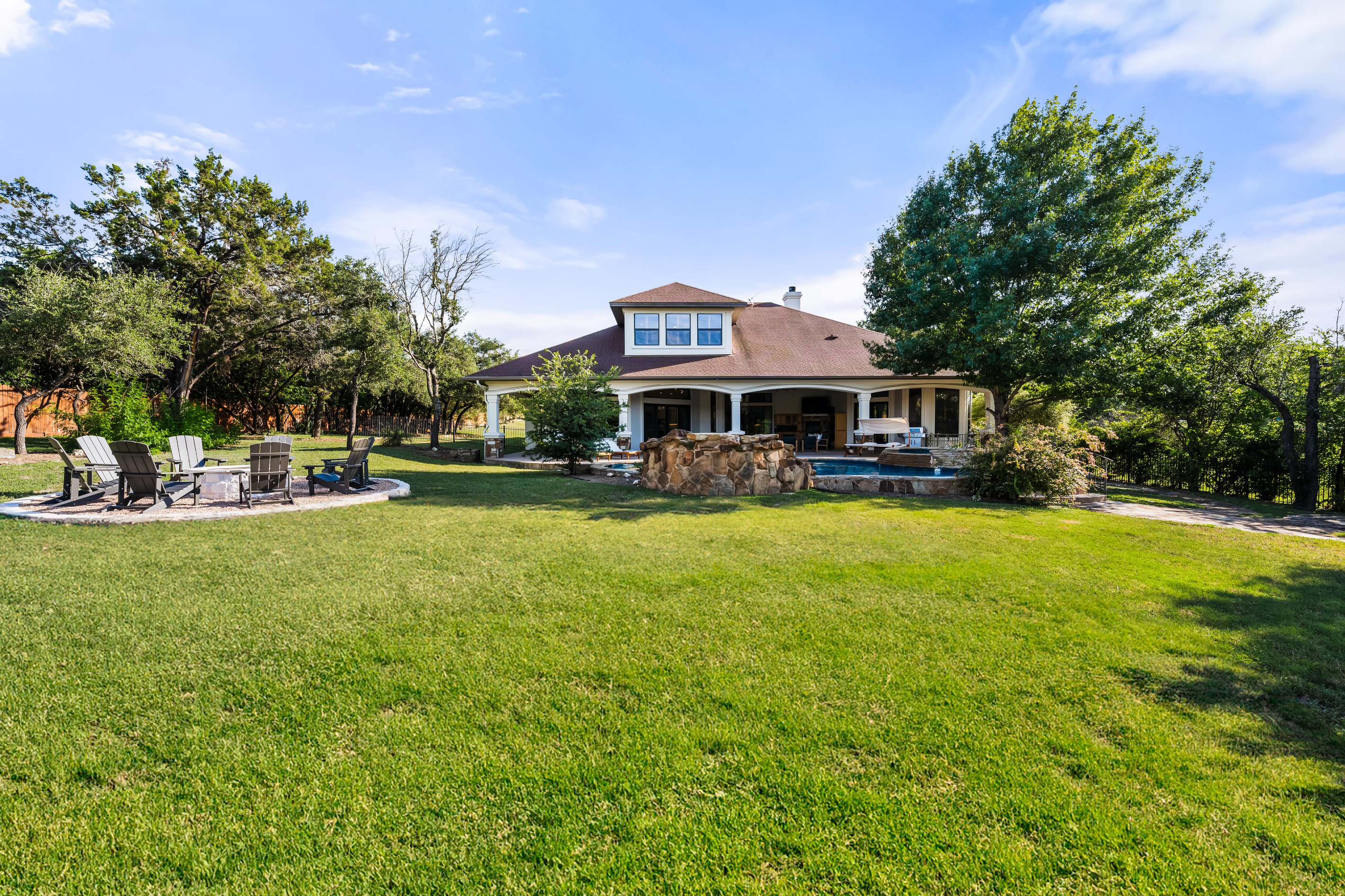 Your own spacious outdoor retreat for relaxing and entertaining.