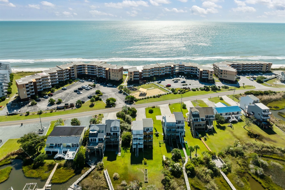 Topsail Dunes right in front of the Ocean