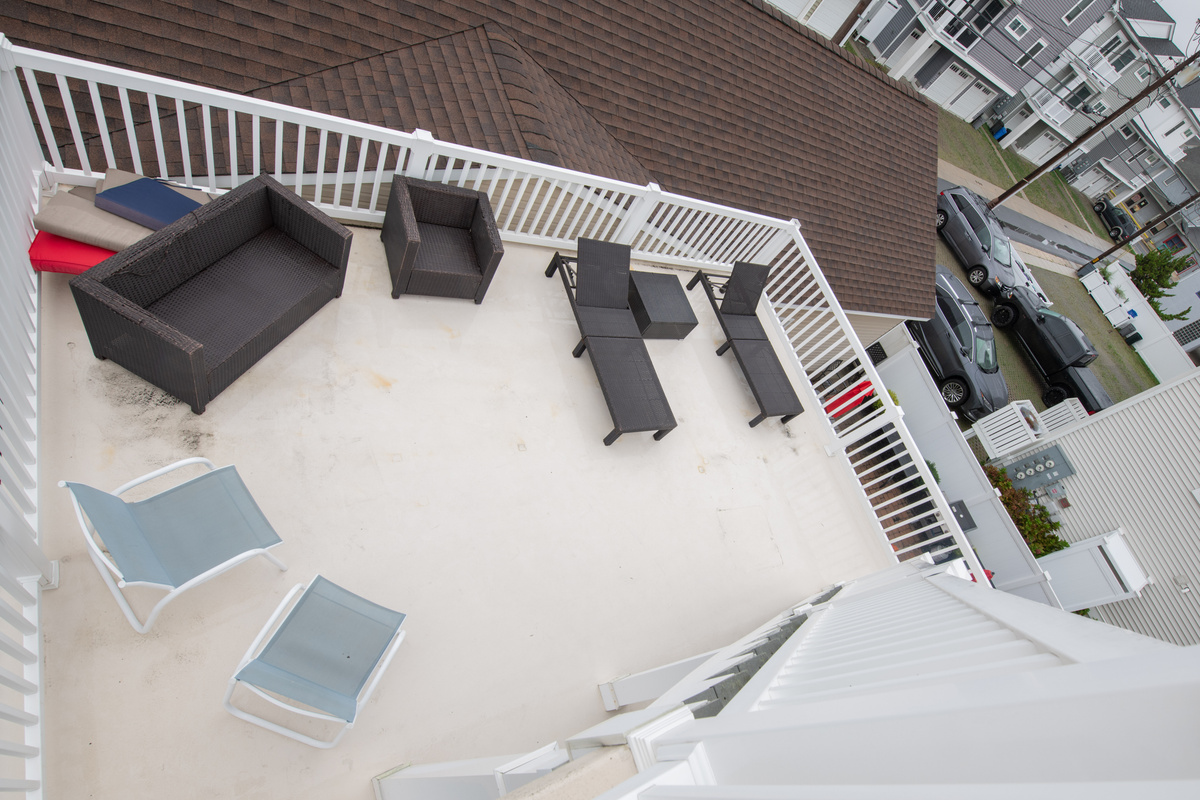 Rooftop Deck Lounge Area