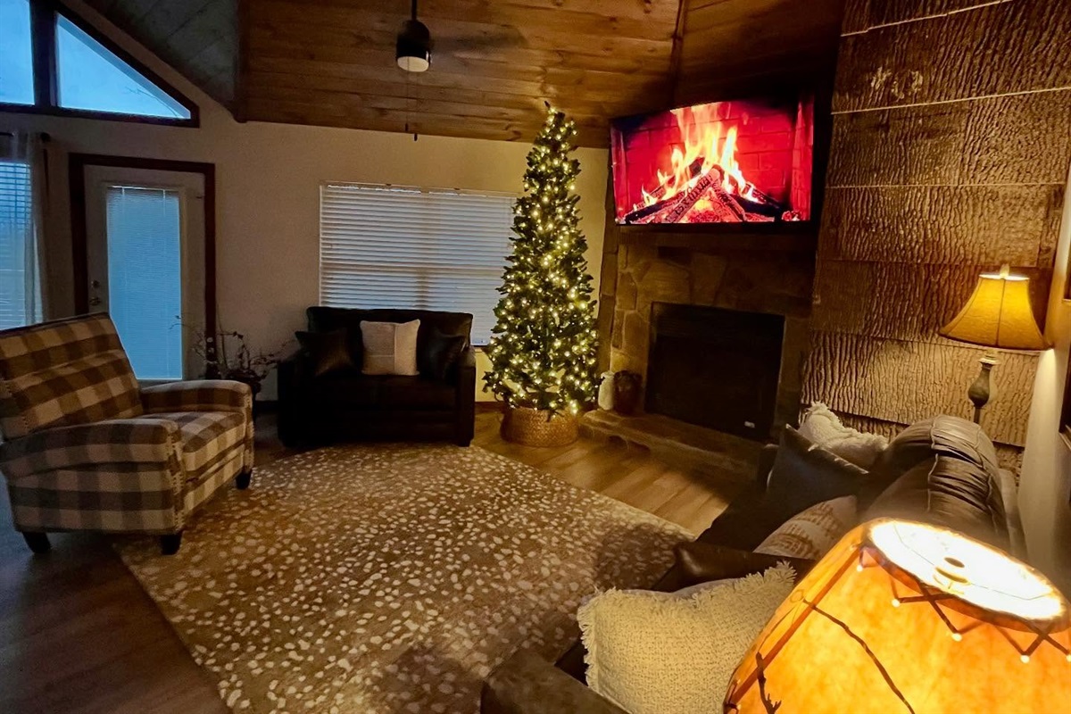 I am dreaming of a White Christmas - We decorate for Christmas!