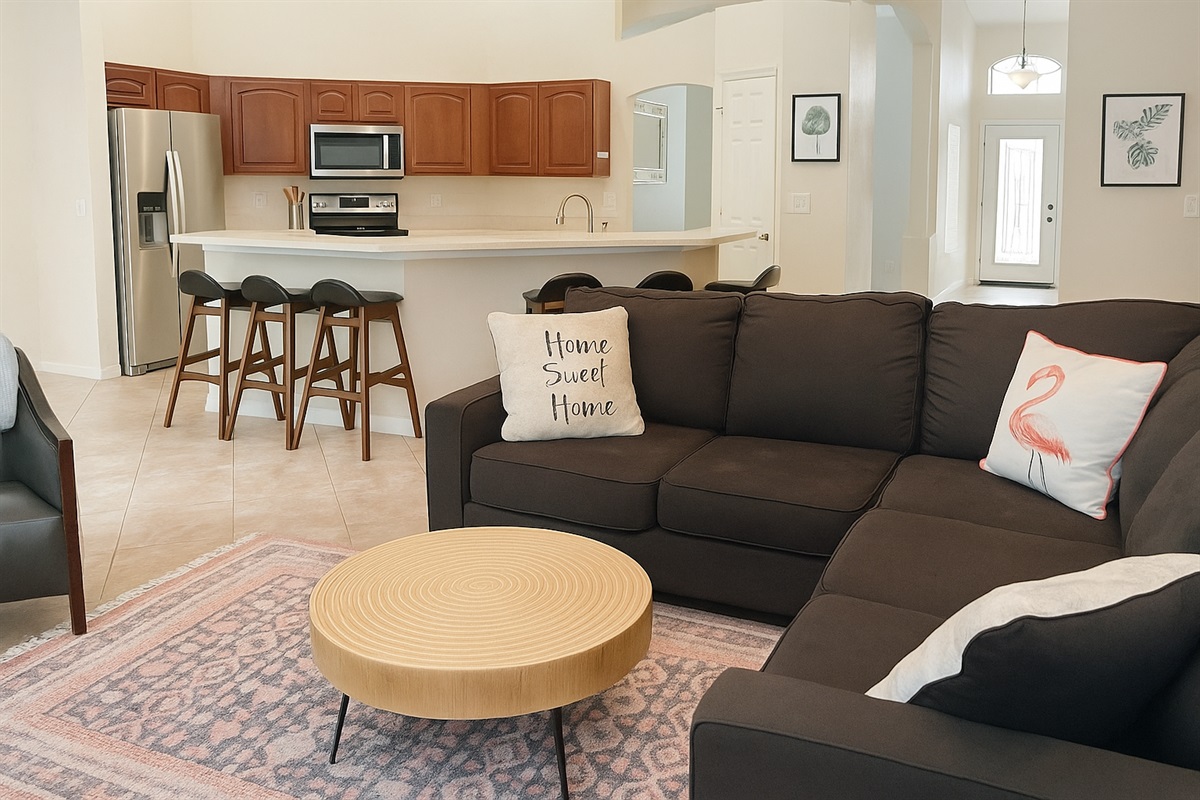 Open floor plan