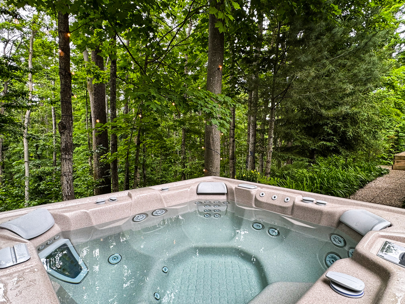 Hottub overlooking Nature