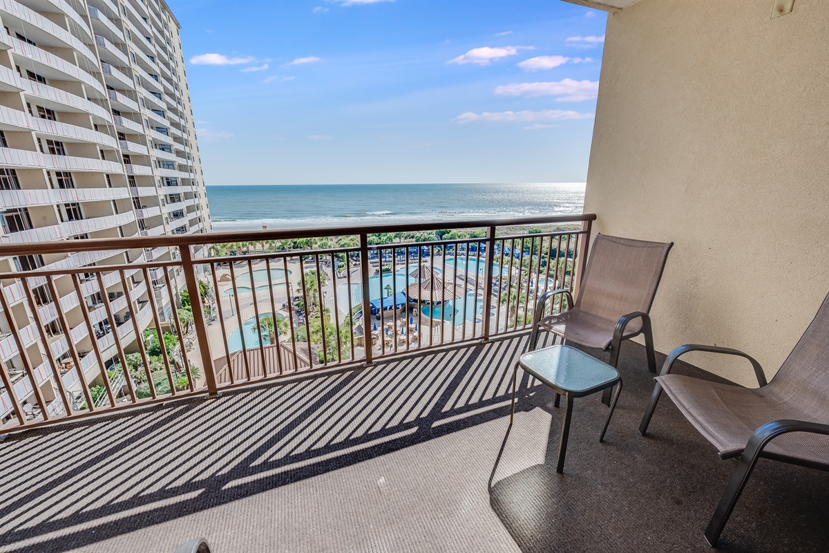 Breathtaking Views from Balcony!