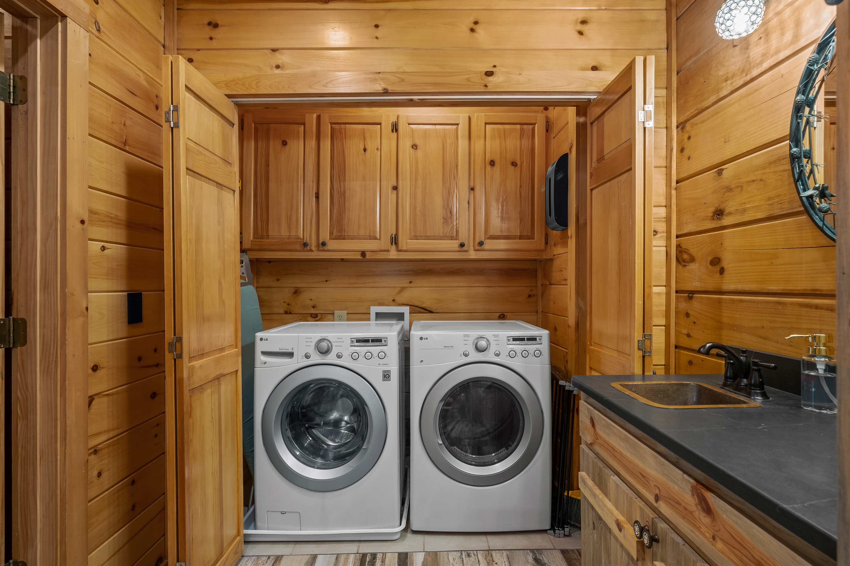 Washer and dryer