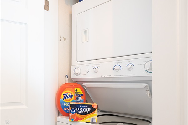 In unit washer & dryer