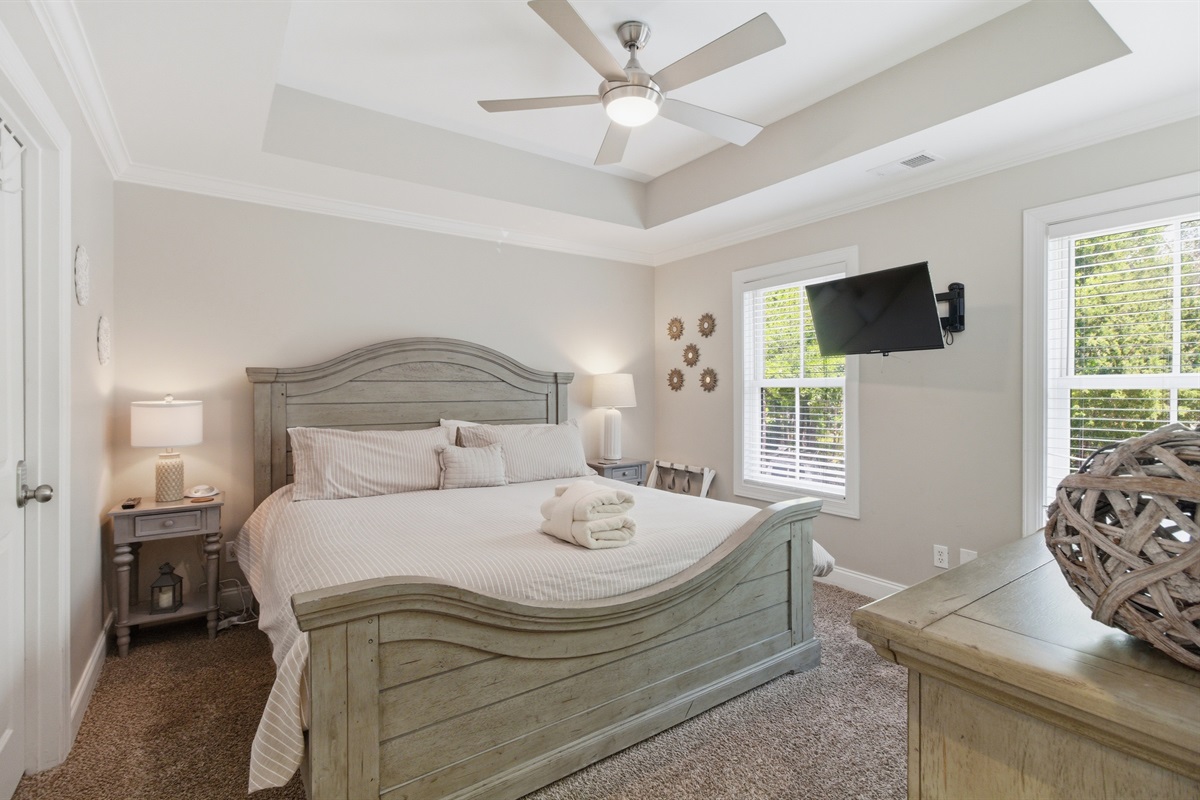 Bedroom 3 &ndash; A peaceful retreat perfect for unwinding.