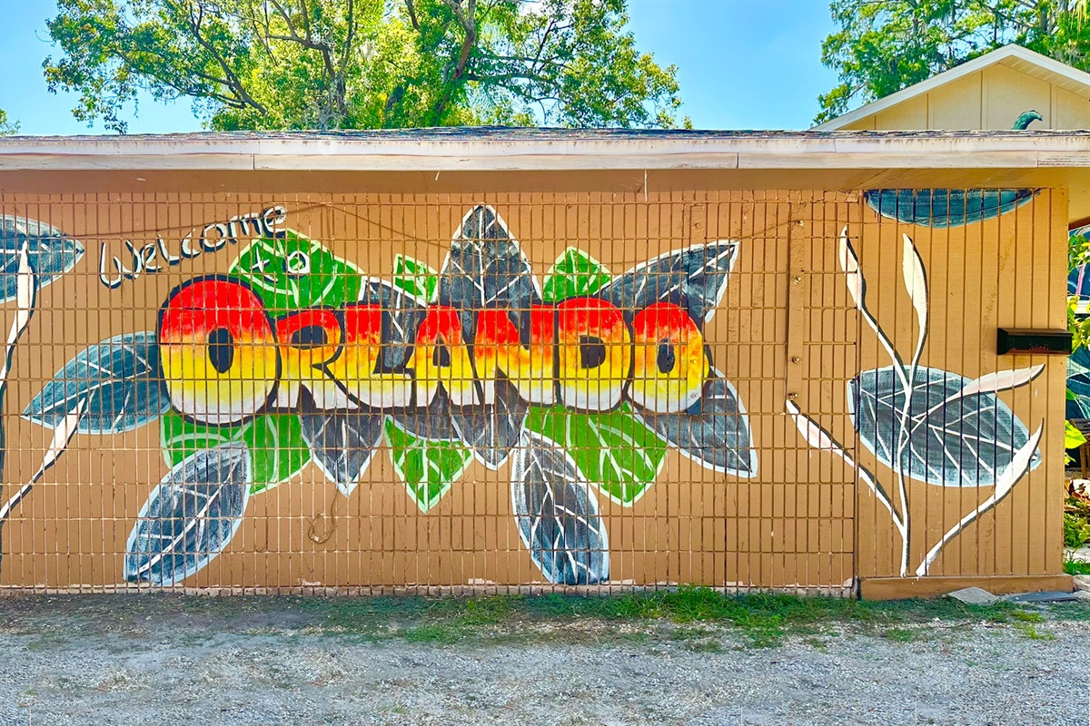Hand-painted murals