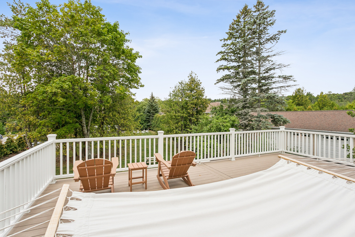 Private Patio from queen room
