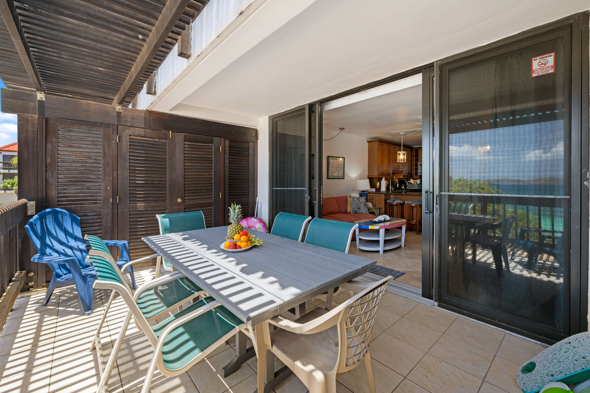 Your private front-row seat to the turquoise waters.