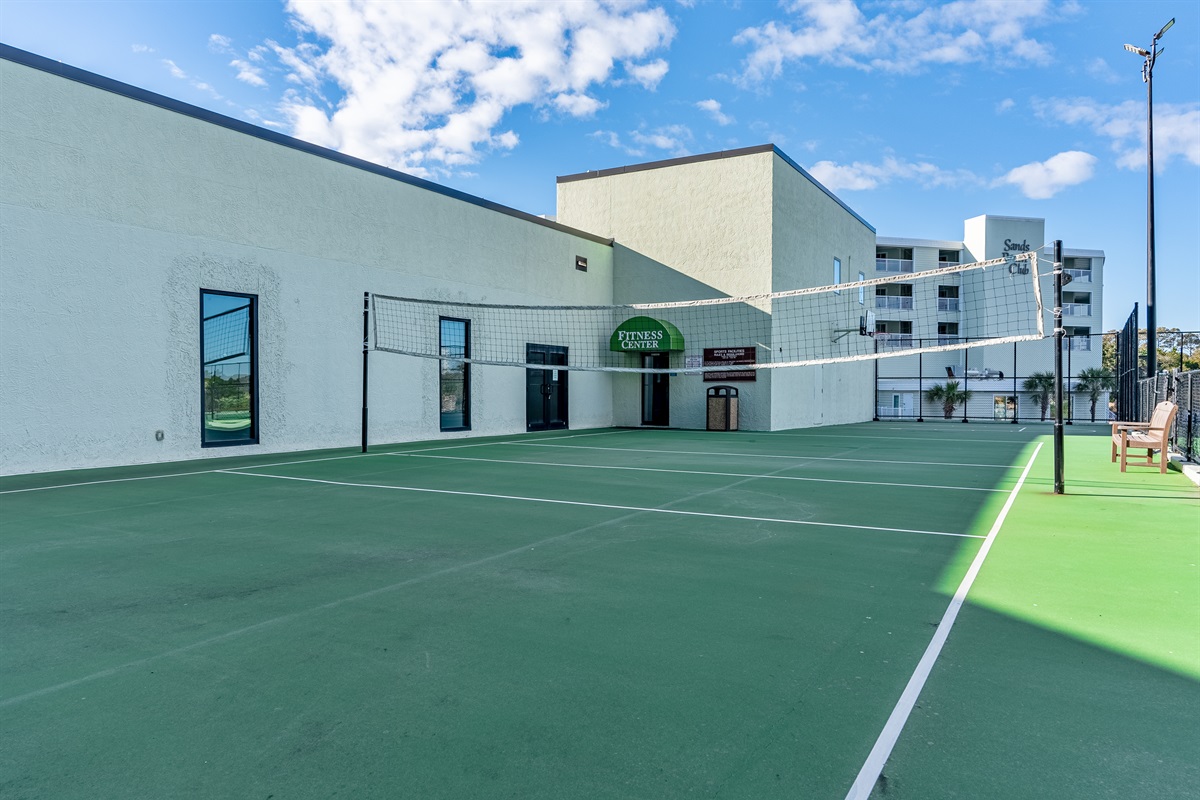 Beautiful Onsite Athletic Courts