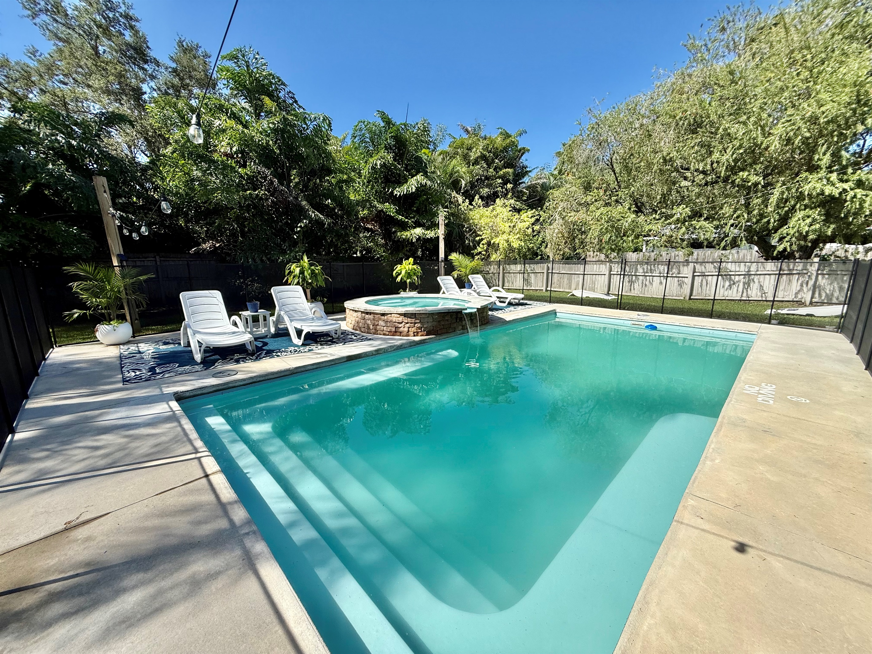 No crowds, no noise — just you, your group, and the pool.