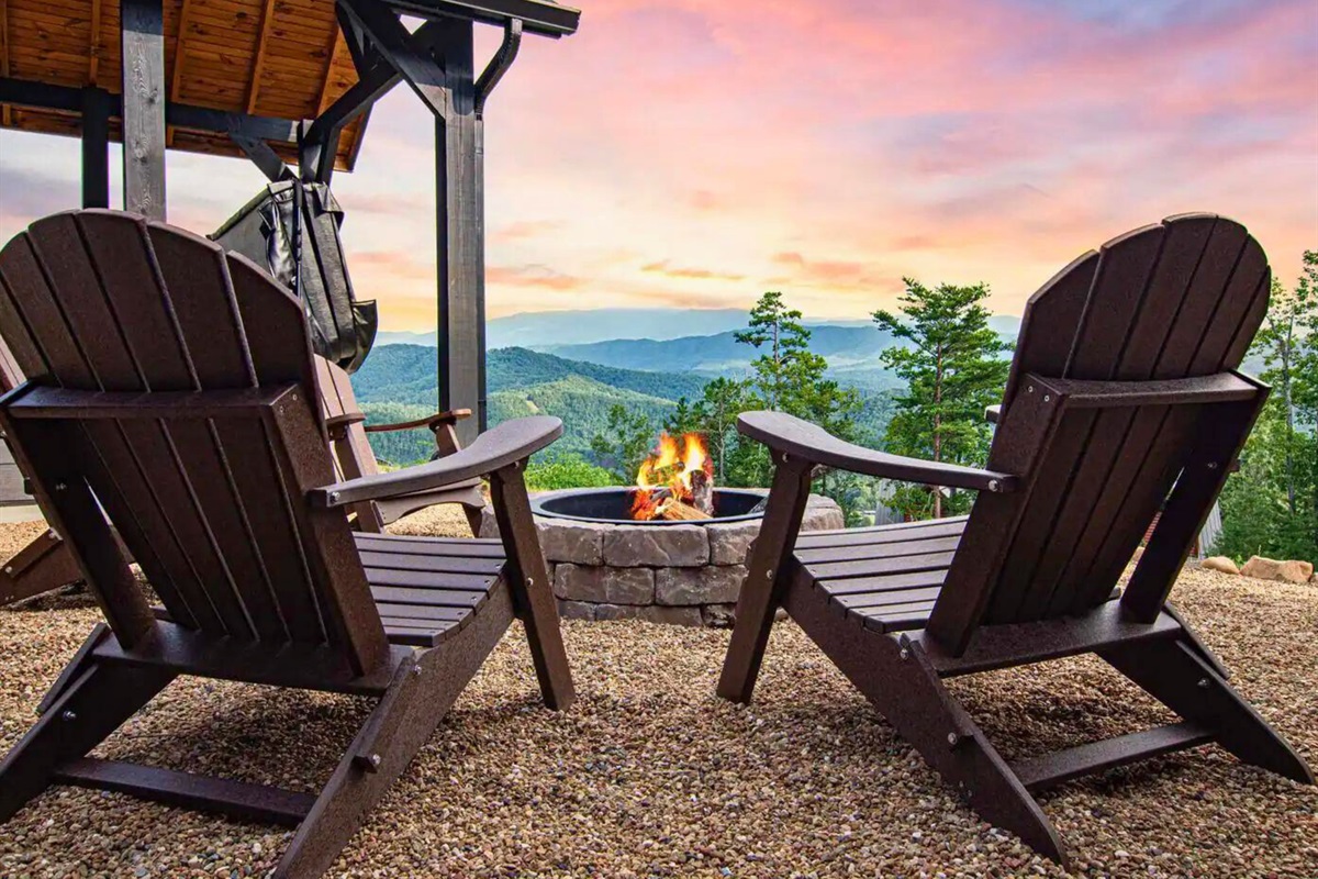 Sit Around the Fire Pit and Roast Some Marshmallows