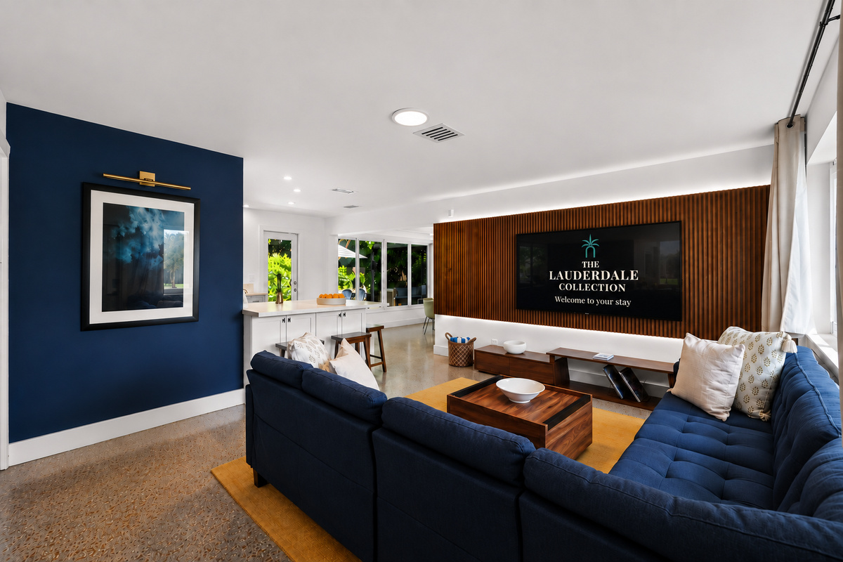🛋️ Gather, relax, and binge your favorites in this bright and stylish lounge spot