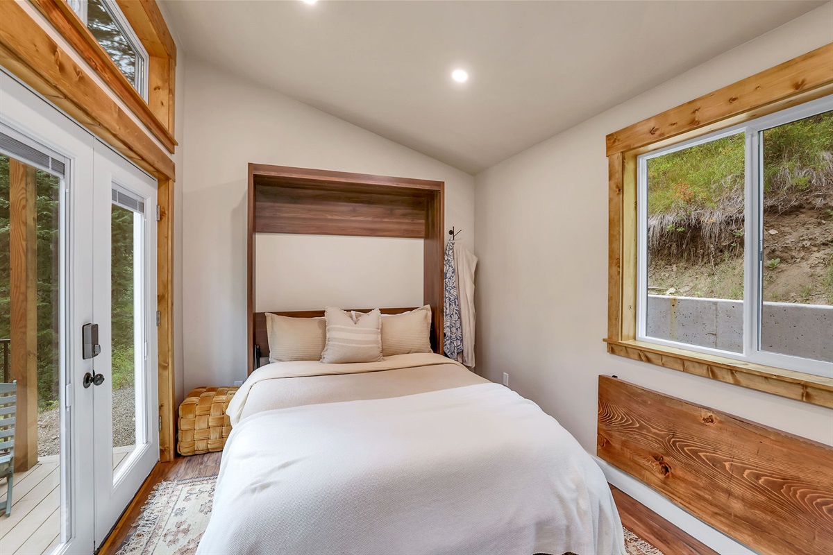 Windows provide lots of natural light