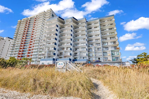 View of the Resort from the Beach!