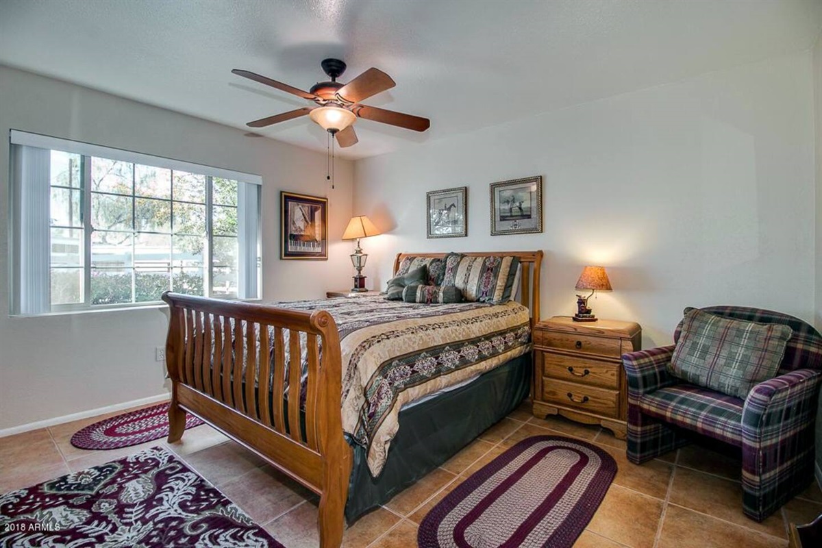 Bedroom two with Queen Bed